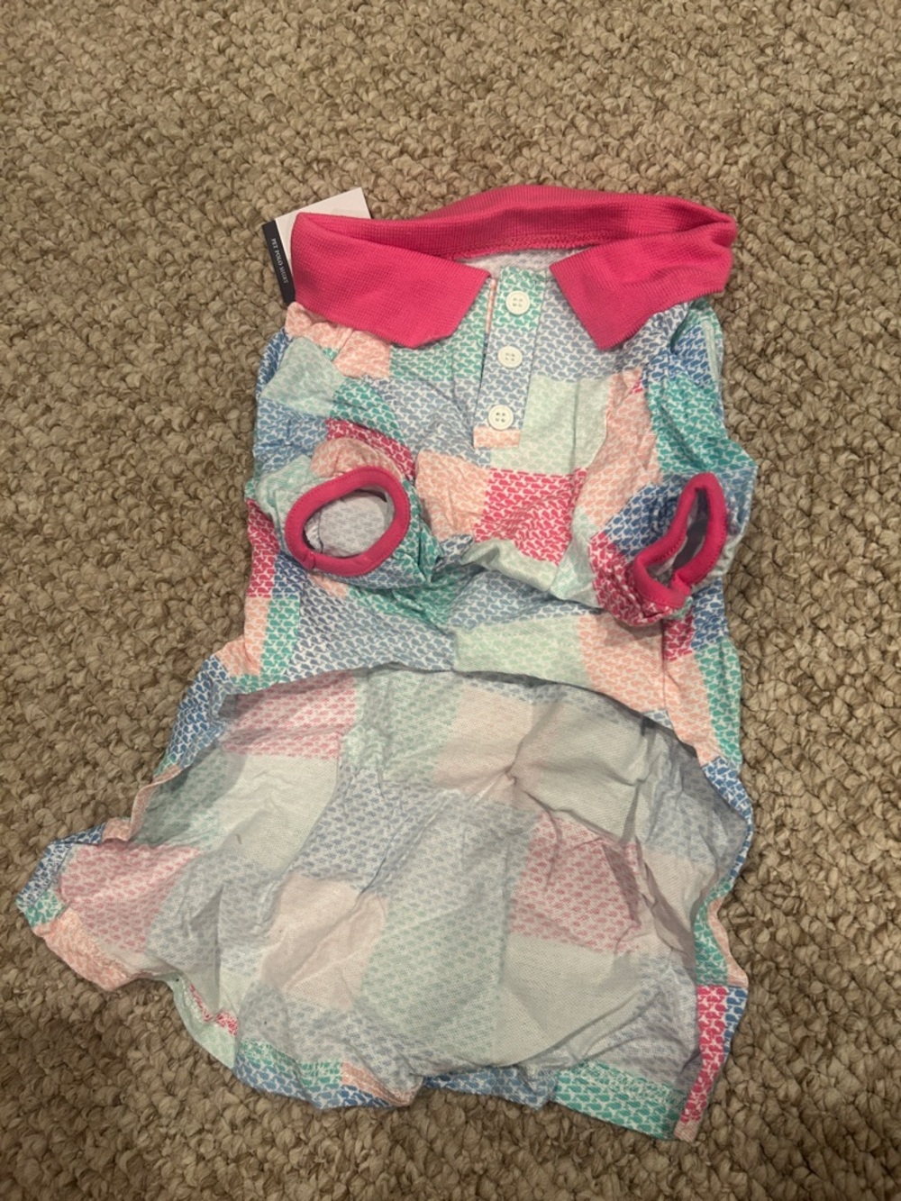 Pet polo shirt from vineyard vines nwt